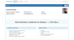 Desktop Screenshot of anael.eu